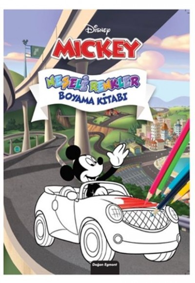 Disney Mickey Neşeli Renkler Boyama Kitabı Disney Mickey Neşeli Renkler Boyama Kitabı