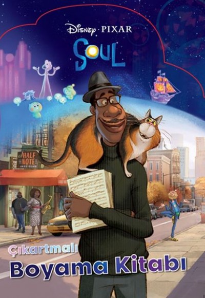 Disney Pixar Soul Çıkartmalı Boyama Kitabı Disney Pixar Soul Çıkartmalı Boyama Kitabı