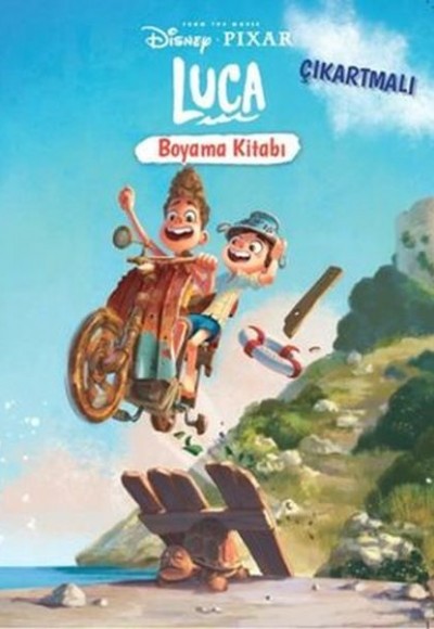 Disney Pixar Luca Çıkartmalı Boyama Kitabı Disney Pixar Luca Çıkartmalı Boyama Kitabı