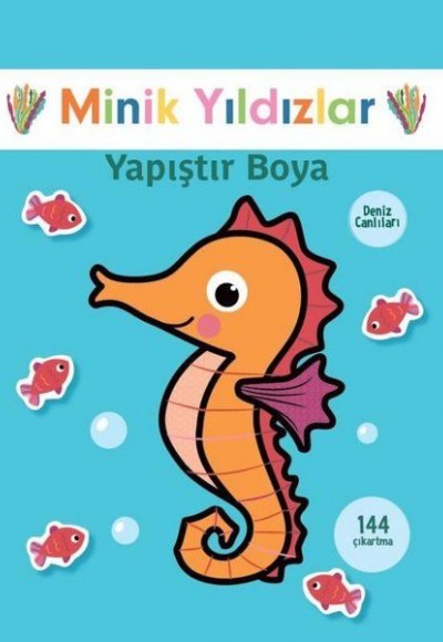Deniz Canlıları Yapıştır Boya - Minik Yıldızlar Deniz Canlıları Yapıştır Boya - Minik Yıldızlar