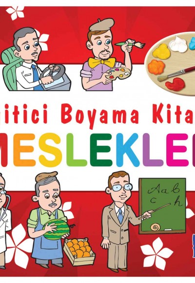 Eğitici Boyama Kitabı - Meslekler Eğitici Boyama Kitabı - Meslekler