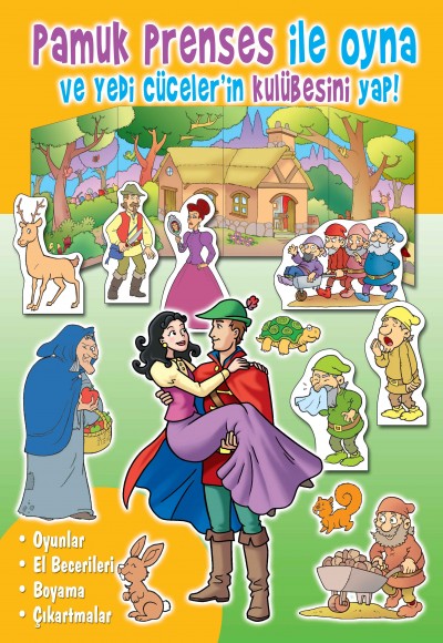 Pamuk Prenses ile Oyna ve Yedi Cüceler’in Kulübesini Yap! Pamuk Prenses ile Oyna ve Yedi Cüceler’in Kulübesini Yap!