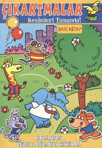 Neşeli Çıkartmalar - Sarı Kitap Neşeli Çıkartmalar - Sarı Kitap