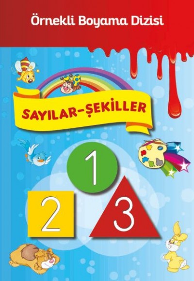 Örnekli Boyama - Sayılar - Şekiller Örnekli Boyama - Sayılar - Şekiller