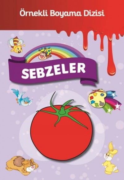 Örnekli Boyama - Sebzeler Örnekli Boyama - Sebzeler