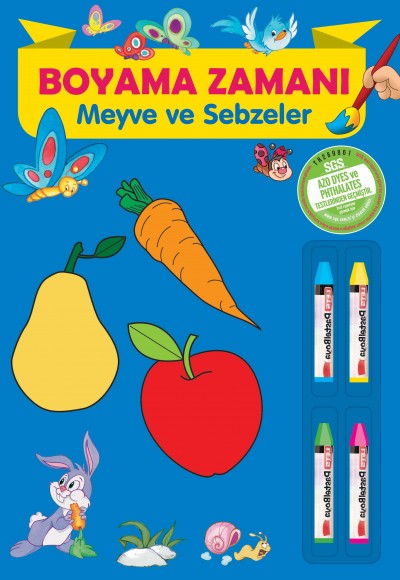 Boyama Zamanı: Meyve ve Sebzeler