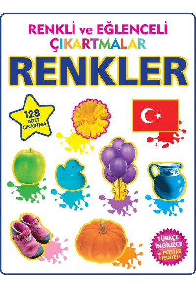 Renkli ve Eğlenceli Çıkartmalar Renkler Renkli ve Eğlenceli Çıkartmalar Renkler