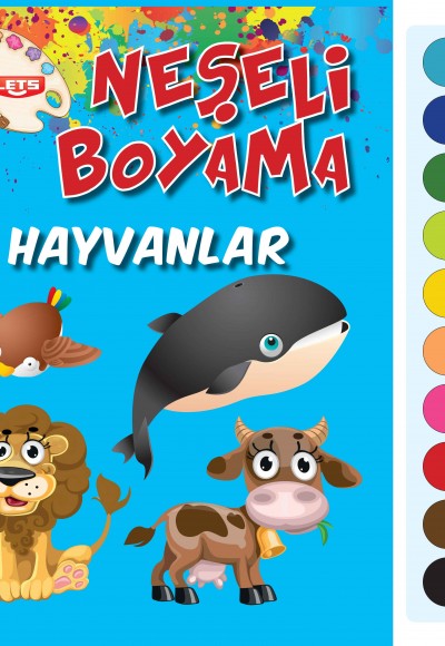 Neşeli Boyama - Hayvanlar Neşeli Boyama - Hayvanlar