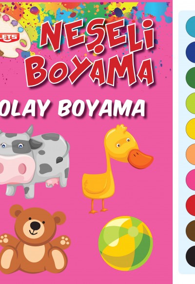 Neşeli Boyama - Kolay Boyama Neşeli Boyama - Kolay Boyama