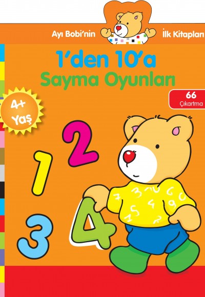 Ayı Bobinin İlk Kitapları - 1’den 10’a Sayma Oyunları Ayı Bobinin İlk Kitapları - 1’den 10’a Sayma Oyunları