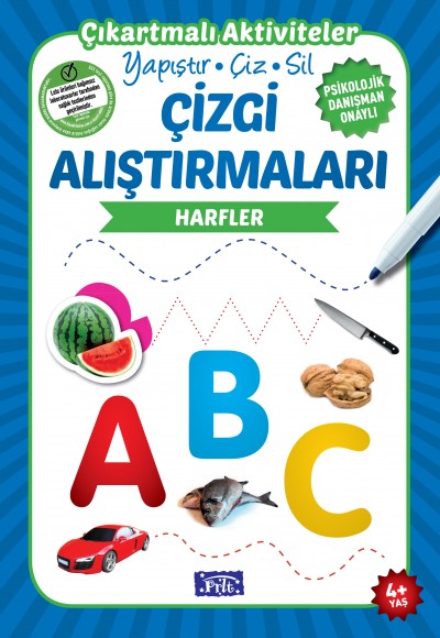 Harfler - Çizgi Alıştırmaları Harfler - Çizgi Alıştırmaları