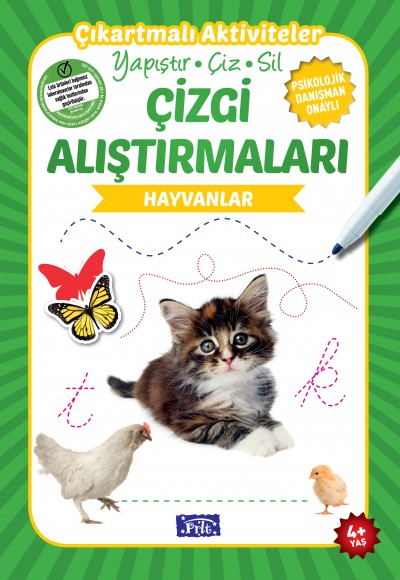 Hayvanlar - Çizgi Alıştırmaları Hayvanlar - Çizgi Alıştırmaları