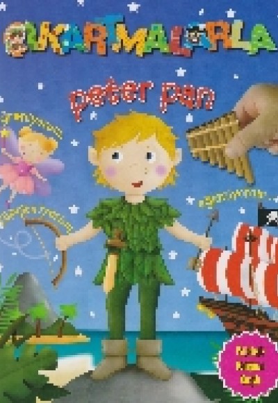 Çıkartmalarla Peter Pan Çıkartmalarla Peter Pan