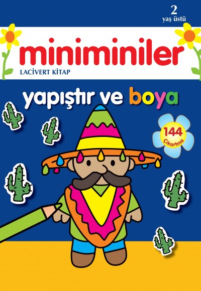 Miniminiler Yapıştır ve Boya (Lacivert Kitap) Miniminiler Yapıştır ve Boya (Lacivert Kitap)