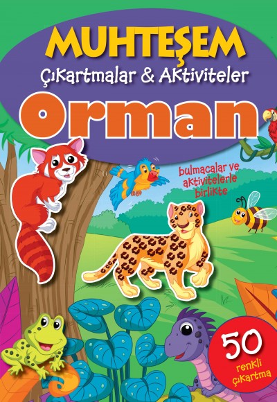 Muhteşem Çıkartmalar ve Aktiviteler - Orman Muhteşem Çıkartmalar ve Aktiviteler - Orman