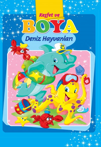 Deniz Hayvanları / Keşfet ve Boya Deniz Hayvanları / Keşfet ve Boya