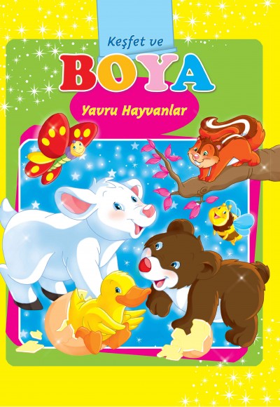 Yavru Hayvanlar / Keşfet ve Boya Yavru Hayvanlar / Keşfet ve Boya
