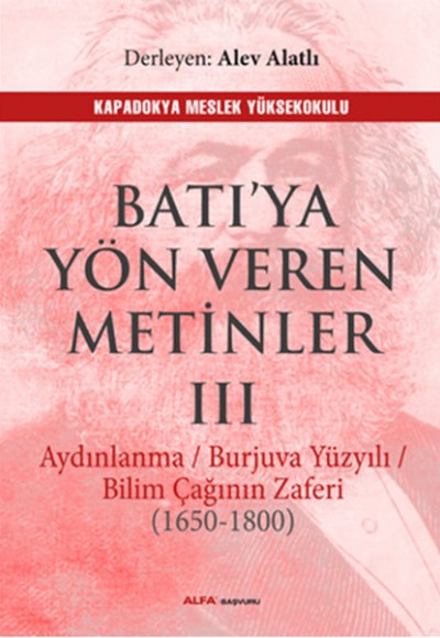 Batıya Yön Veren Metinler 3 Batıya Yön Veren Metinler 3