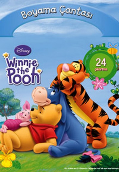 Winnie The Pooh Boyama Çantası Winnie The Pooh Boyama Çantası