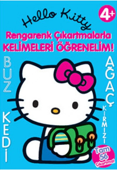 Hello Kitty Rengarenk Çıkartmalarla Kelimeleri Öğrenelim Hello Kitty Rengarenk Çıkartmalarla Kelimeleri Öğrenelim