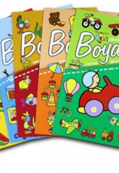 Okul Öncesi Boyama - Etkinlikli Eğlenceli Dev Boyama Kitabı (5 Kitap Takım) Okul Öncesi Boyama - Etkinlikli Eğlenceli Dev Boyama Kitabı (5 Kitap Takım)