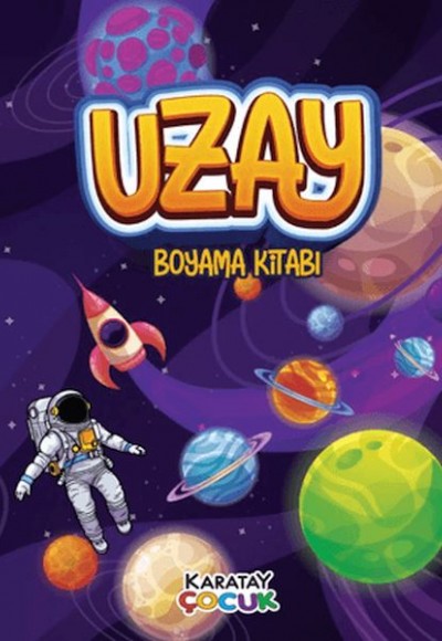 Uzay Boyama Kitabı Uzay Boyama Kitabı