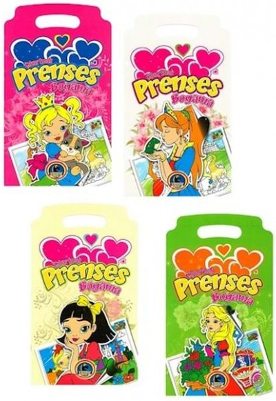 Prenses Boyama 4'lü Seri Prenses Boyama 4'lü Seri