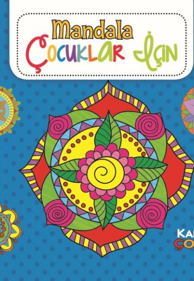 Mandala Çocuklar İçin - Mavi Mandala Çocuklar İçin - Mavi