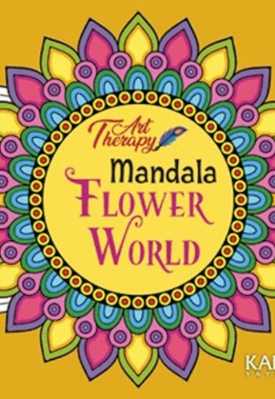 Art Therapy Mandala - Flower World Art Therapy Mandala - Flower World