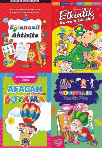500 Aktivite Serisi (4 Kitap Takım) 500 Aktivite Serisi (4 Kitap Takım)