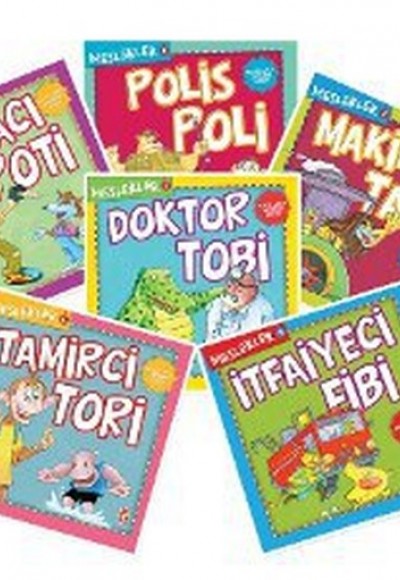 Meslekler Set (6 Kitap Takım) Meslekler Set (6 Kitap Takım)