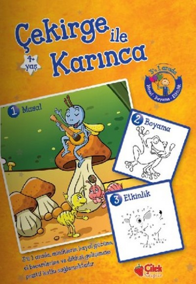 Çekirge ile Karınca (Masal-Boyama-Etkinlik) Çekirge ile Karınca (Masal-Boyama-Etkinlik)