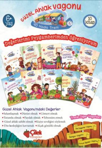 Güzel Ahlak Vagonu (10 Kitap) / 40 Hadis Treni 1 Güzel Ahlak Vagonu (10 Kitap) / 40 Hadis Treni 1