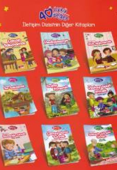 40 Öykü 40 Değer  - İletişim Dizisi (10 Kitap Takım)