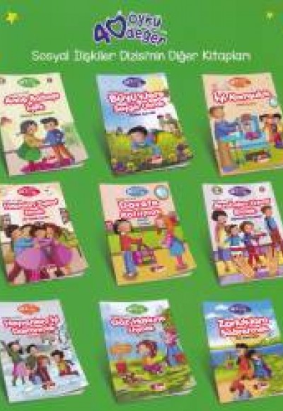 40 Öykü 40 Değer  - Sosyal İlişkiler Dizisi (10 Kitap Takım)