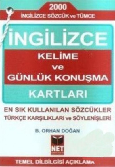 İngilizce Kelime ve Günlük Konuşma Kartları İngilizce Kelime ve Günlük Konuşma Kartları