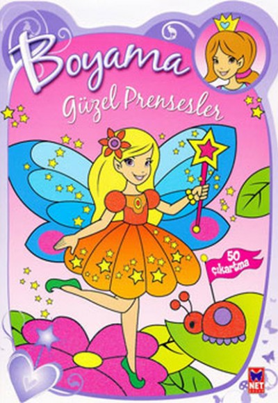 Güzel Prensesler Boyama Kitabı - Mor Güzel Prensesler Boyama Kitabı - Mor