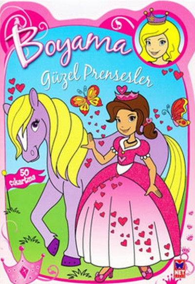 Güzel Prensesler - Pembe Boyama Kitabım Güzel Prensesler - Pembe Boyama Kitabım