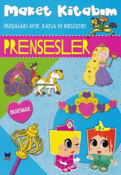 Maket Kitabım 3 - Prensesler Maket Kitabım 3 - Prensesler