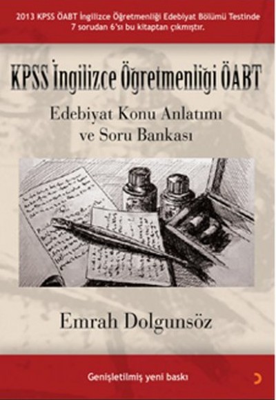 KPSS İngilizce Öğretmenliği ÖABT / Edebiyat Konu Anlatımı ve Soru Bankası KPSS İngilizce Öğretmenliği ÖABT / Edebiyat Konu Anlatımı ve Soru Bankası