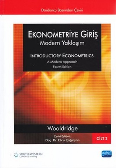 Ekonometriye Giriş 2 - Modern Yaklaşım Ekonometriye Giriş 2 - Modern Yaklaşım