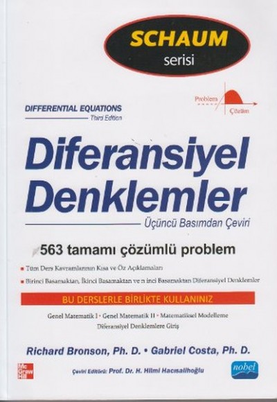 Diferansiyel Denklemler/Schaum's Outlines