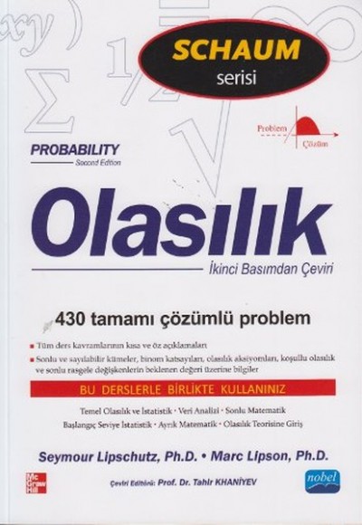 Olasılık - Probability / Schaum Serisi Olasılık - Probability / Schaum Serisi