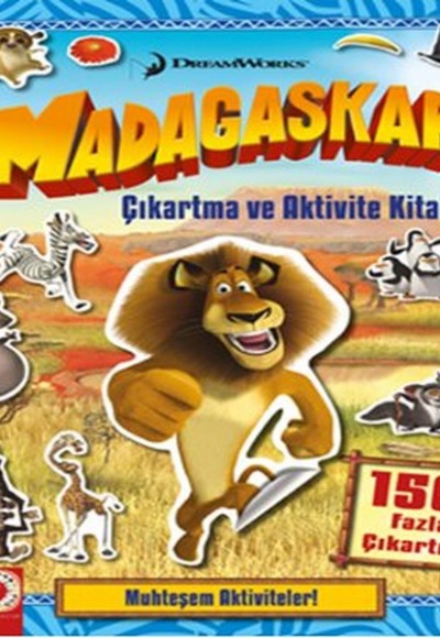 Madagaskar Penguenleri - Çıkartma ve Aktivite Kitabı Madagaskar Penguenleri - Çıkartma ve Aktivite Kitabı