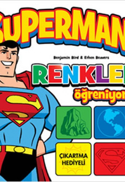Süperman ile Renkleri Öğreniyorum Süperman ile Renkleri Öğreniyorum