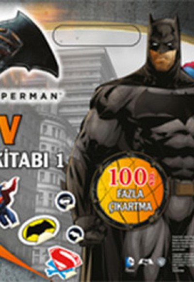 Batman ve Superman Dev Aktivite Kitabı 1 Batman ve Superman Dev Aktivite Kitabı 1