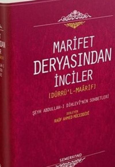 Marifet Deryasından İnciler (Dürrü'l-Maarif)