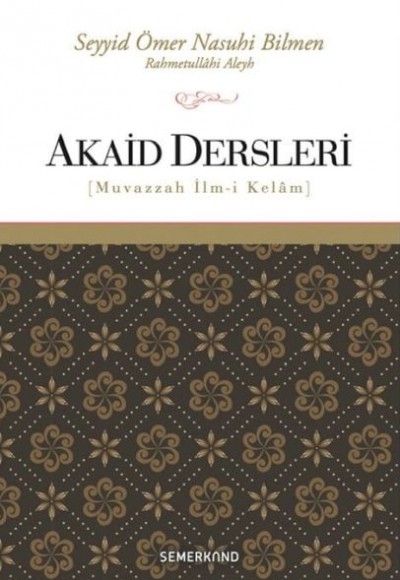 Akaid Dersleri Akaid Dersleri