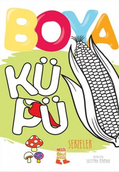 Sebzeler / Boya Küpü Sebzeler / Boya Küpü