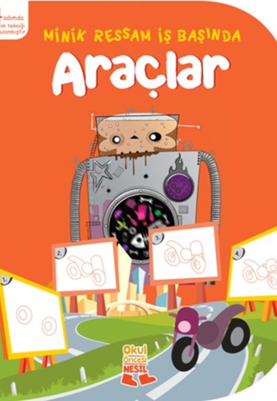 Minik Ressam İş Başında - Araçlar Minik Ressam İş Başında - Araçlar